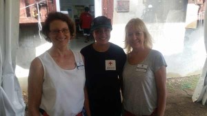 Mental health volunteers Anne Erhard, Jennifer F. Maratita, and Janet McCullough. (Contributed Photo)