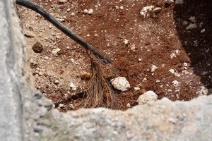 Acontractor performing work for Twin’s Market cut the IT&E underground cable yesterday. Services that may be affected are landline and DSL in nearby and surrounding areas, particularly behind Twin’s Market, Lower Navy Hill. (Contributed Photo)