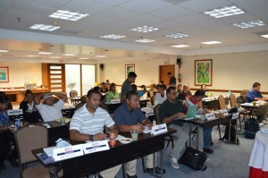 Representatives of both the Public School System and the Department of Public Safety attend the training program to certify them as school resource officers, an officer of the school that extends beyond providing security to students. (Erwin Encinares)