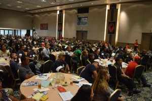 Numerous government employees from different government agencies attend the Northern Marianas College seminar, "Climb Higher Summit" yesterday. (Erwin Encinares)