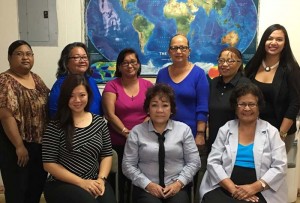 The CNMI Women’s Association board. (Contributed Photo)