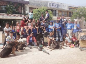 Kinpachi Restaurant staff and Saipan Awaodori Team members pose after collecting 540 lbs of trash during PDM Promoters, Inc.’s February cleanup. (Contributed Photo)
