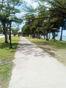 With the completion of the relighting of the Froilan C. Tenorio Beach Road Pathway as one of its destination enhancement projects, the Marianas Visitor Authority officially turned over the completed project to the Department of Public Works on March 1, 2017. (MVA)