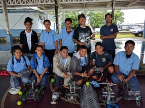 Team 1 of the Yap Catholic High School are winners of the 2016 Habele Robo League Championship.(Contributed Photo)