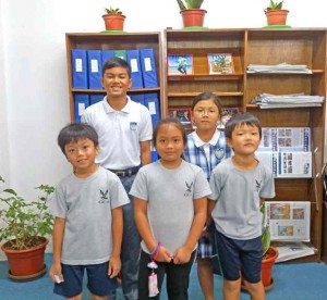 Grace Christian Academy’s Math Court 2017 Saipan Islandwide winners and state round qualifiers. (Contributed Photo)