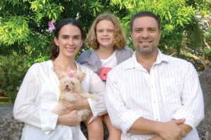 Sandy Howard, her husband Jim Howard, and their daughter, Alayna. (Contributed Photo)