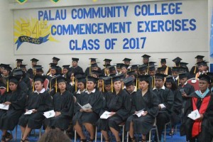 The Palau Community College held its 54th commencement exercises last May 19, 2017, with 139 graduates receiving degrees. (Contributed Photo)