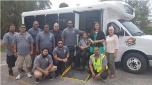 The Commonwealth Office on Transportation Authority operations team poses with Community Transportation Association of America trainer Ginger Porter, far right, and Special Assistant for Public Transportation Alfreida Camacho, second from right, attaining full certification for passenger assistance and safety sensitive training. (Contributed Photo)