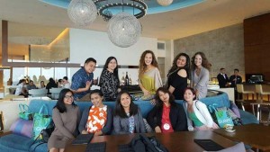 Ramona L. Jones, CEO of Jones & Guerrero Inc., center, with some of the women in her team. "My team inspires me. Every person in our corporation counts." (Contributed Photo)