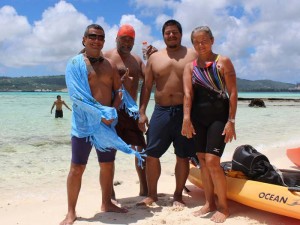From left, Ray “Boss” Alvarez, John O. Siren, Jeremiah Benavente, and Andrea Carr. (Contributed Photo)