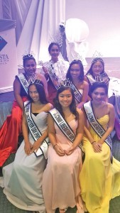 The 2017 Miss Liberation Day Royal Court at the coronation night held at Fiesta Resort & Spa Saipan’s Hibiscus Hall. (KIMBERLY BAUTISTA)