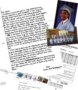 Former Habele Scholar Francis "Cisco" Yarofalyango of Lamotrek Atoll graduated from the Yap Catholic High School this summer. He will be attending Saint Martin's University in Washington state this fall. (HABELE) 