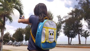 The Marianas Visitors Authority has begun distributing vouchers for the 2017 Saipan-da backpacks to visiting children as part of its “Happy Children in Paradise” campaign. This is the 18th year the backpacks have been produced. (MVA)