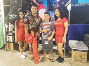 J.T. Ada takes home the award for Best in Show at last Saturday’s 3rd Summer Island Auto Fest.(Kimberly A. Bautista)