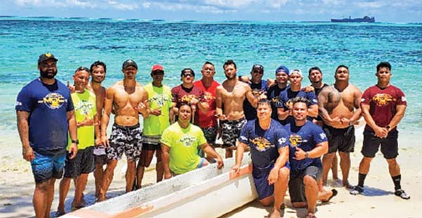 Marianas Outrigger Club members