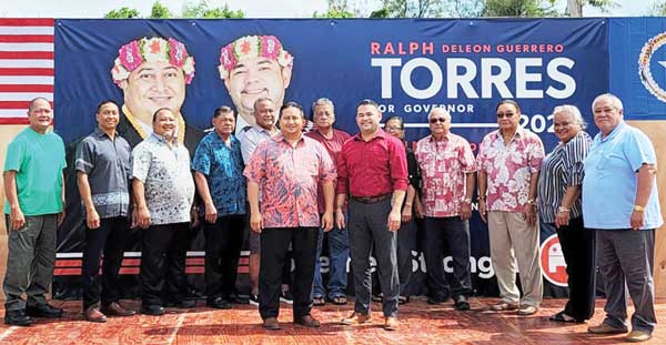 Gov. Torres Sen. Sablan