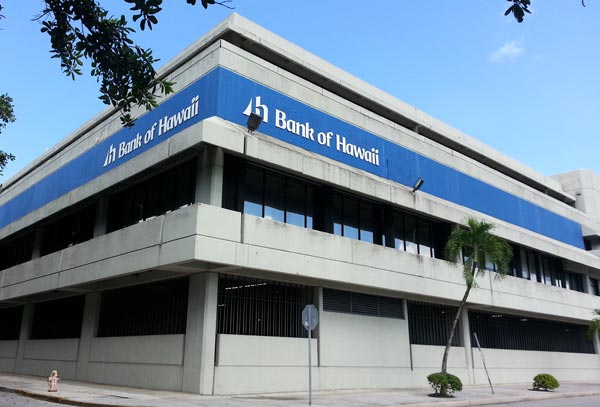 Bank of Hawaii’s Hagatna branch.