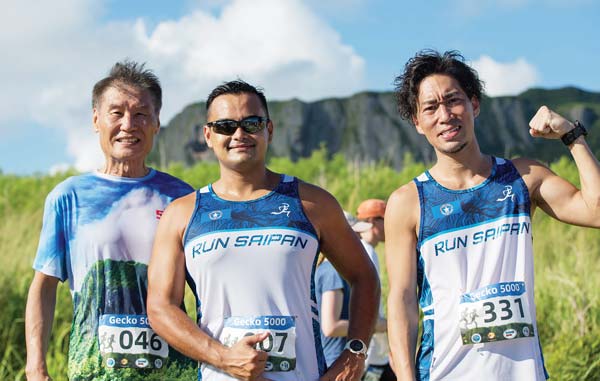 Saturday’s cross country component of Saipan International School’s Gecko 5000 in Marpi