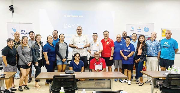 ONOC workshop participants