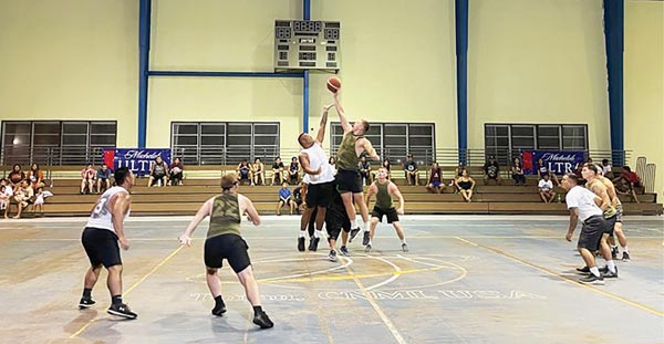 2021 Island-wide Men’s BudLight Basketball League at the Tinian Multi-Purpose Gymnasium 1