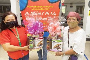Adm. Herbert G. Hopwood Middle School celebrated National Custodian Day last Oct. 2