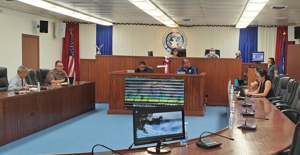 House of Representatives Judiciary and Governmental Opera-tions Committee chair Rep. Celina R. Babauta