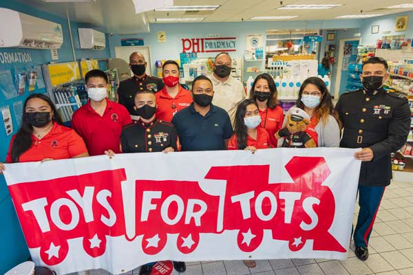 PHI “Toys for Tots” campaign