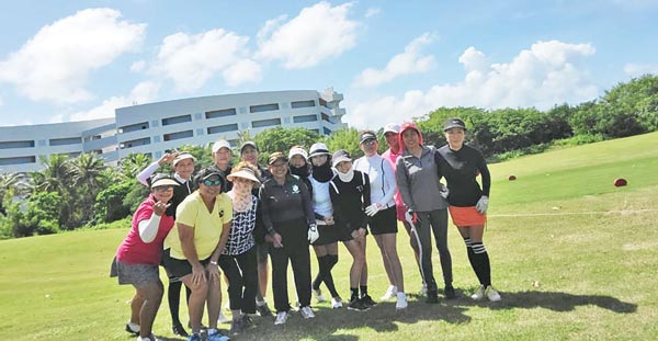 A total of 14 players took part in the CNMI Women’s Golf Association’s November Ace of the Month Tournament