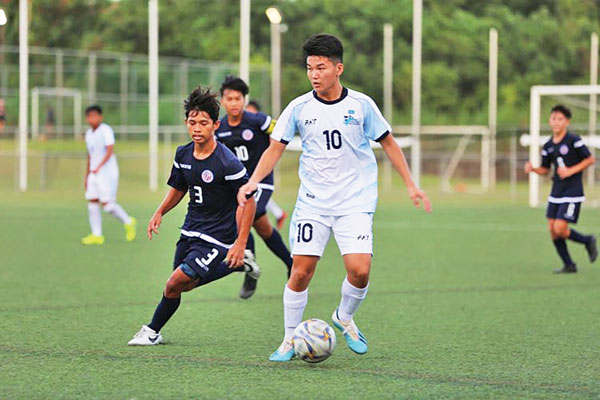 NMI Boys U18 National Team’s Kohtaro Gato 