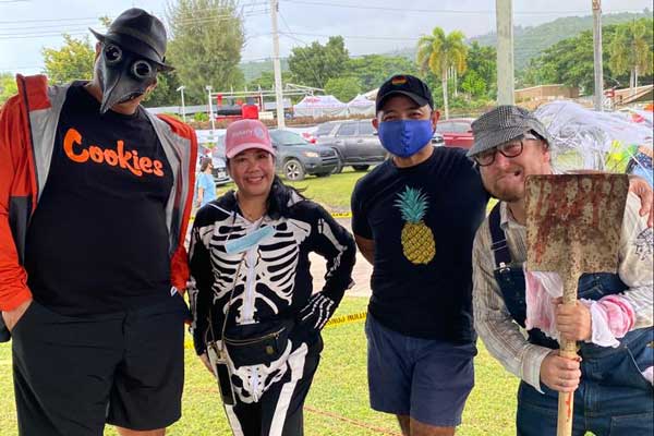 Rotary Club’s Halloween event “No Tricks, Just Treats” at NMI Museum Grounds.