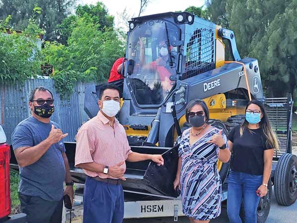 Marianas Racing Association skid-steer loader