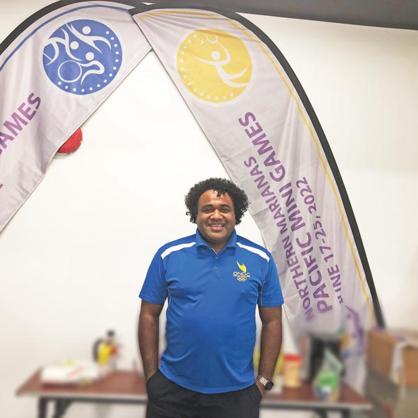 Oceania National Olympic Committees chief information technology officer Sitiveni Tawakevou.
