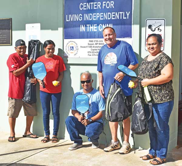 Pickleball Federation of the Northern Mariana Islands president Nelson Krum