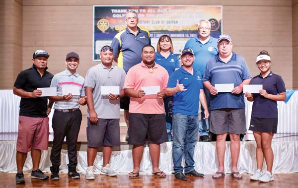 Rotary Goodwill Golf Classic Tournament optional play winners