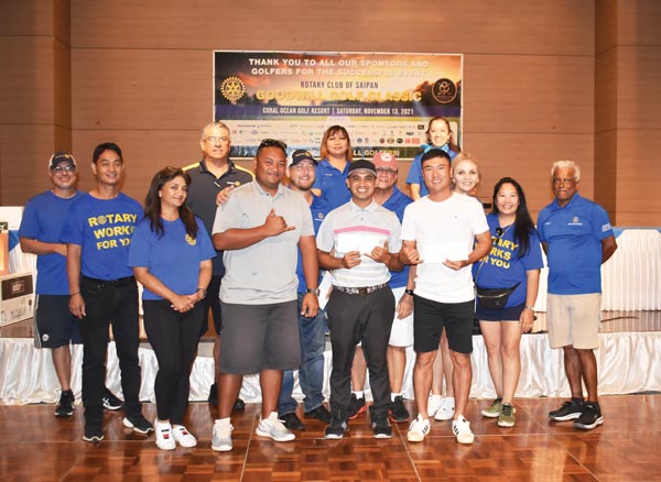 2021 Rotary Goodwill Golf Classic Tournament awards banquet at Saipan World Resort