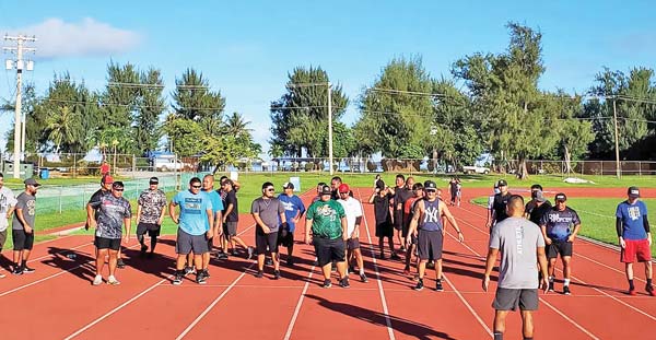 Nearly 60 players have been attending tryouts for the CNMI National Baseball Team