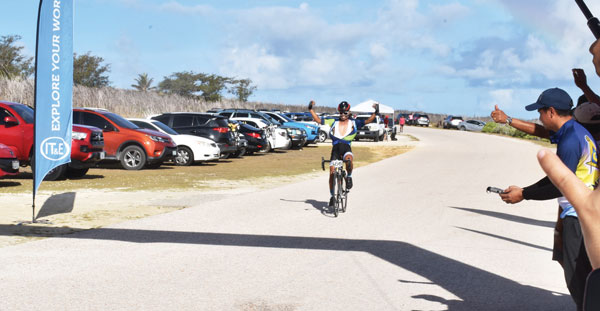 SULC’s 4th Annual Bike Race last year with veteran biker Joel Buco, seen here in this file photo