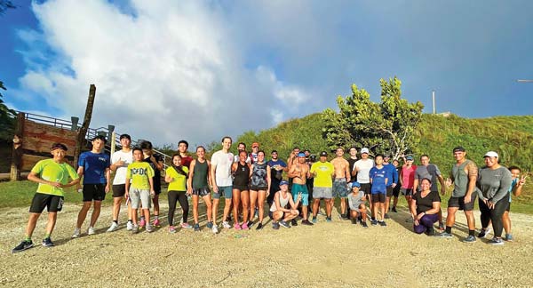 Participants of the 2021 Northern Marianas Athletics Mt. Tapochao Virtual Run