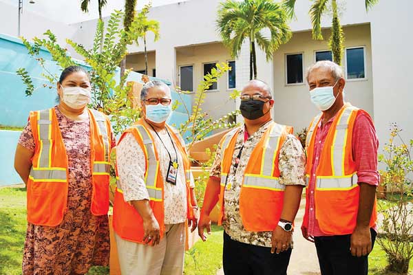 The Commonwealth Healthcare Corp. COVID-19 outreach team.