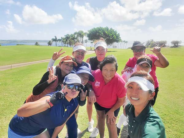 CNMI Women’s Golf Association members 