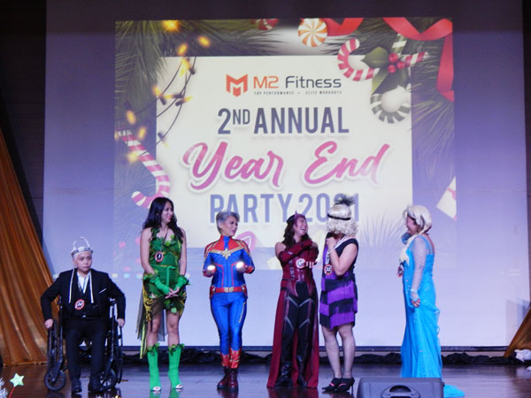 M2 Fitness’ yearend Christmas party