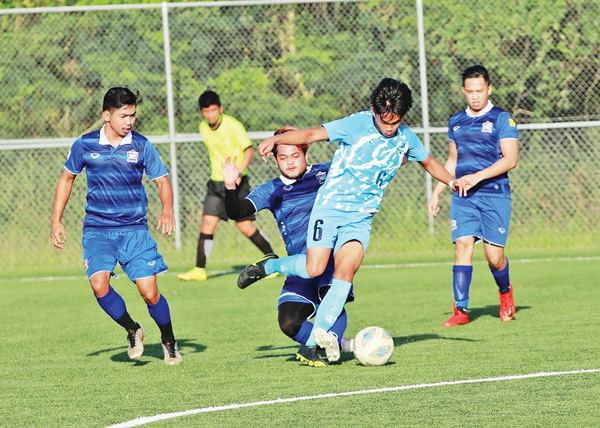 The NMI Boys U18 National Team’s Brian Lubao