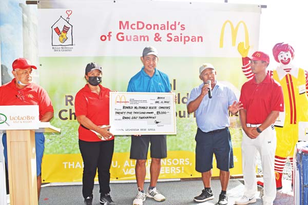 Ronald McDonald House of Charities Golf Tournament last Saturday at the Laolao Bay Golf & Resort.