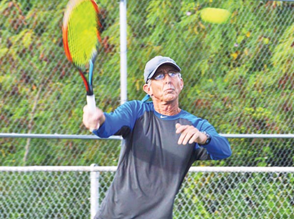 Northern Mariana Islands Tennis Association president Jeff Race