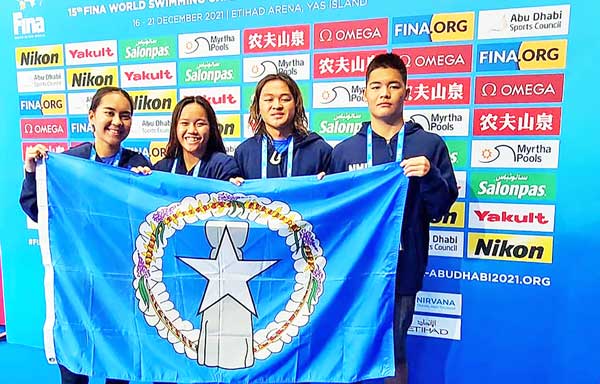 CNMI national swimmers for 15th FINA World Swimming Championships
