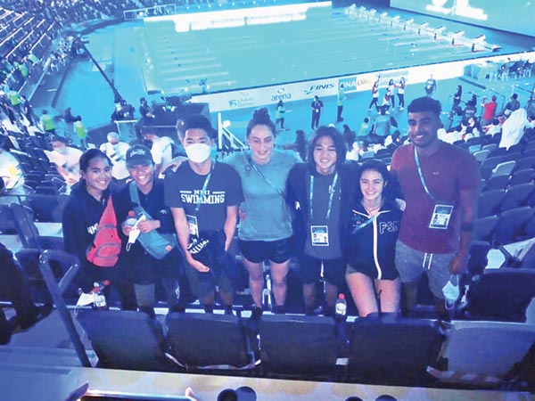CNMI National Swimming Team members