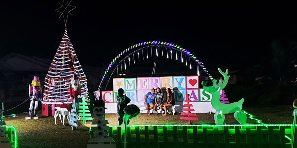 Christmas village in Susupe