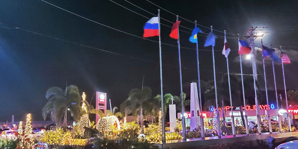 Wander through history at the Christmas Light display at the San Jose intersection