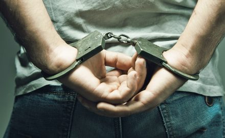 arrested