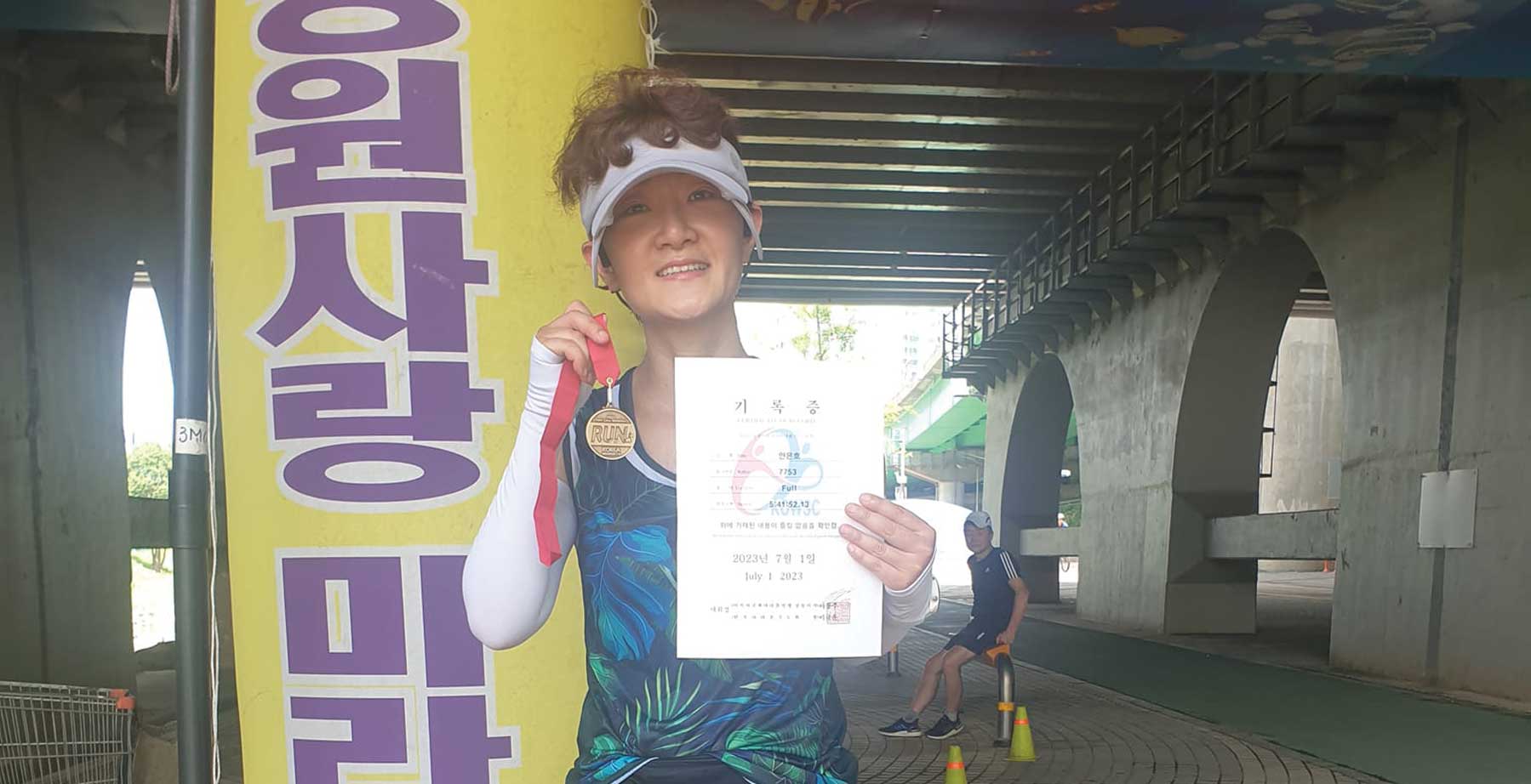 Ann Bang completes first marathon - Saipan Tribune - Vimarsana News
